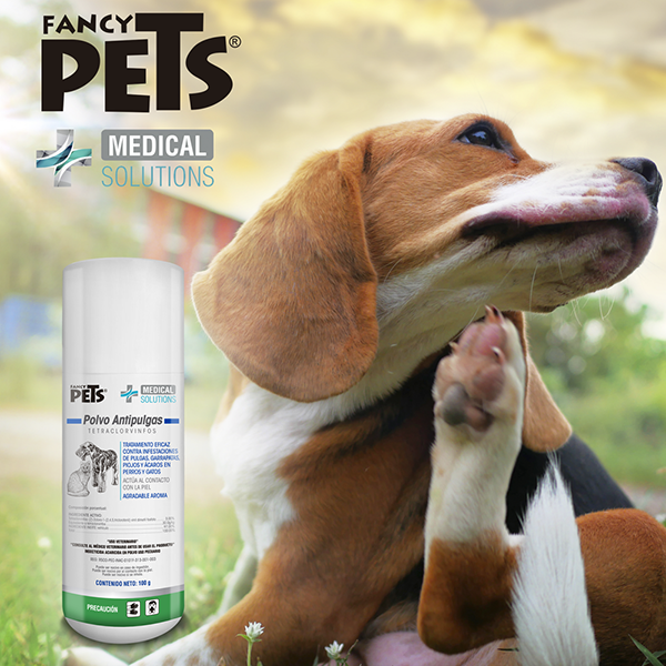 POLVO ANTIPULGAS 100 GRS