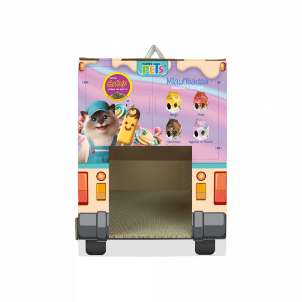 CAMION DE HELADOS CON RASCADERO