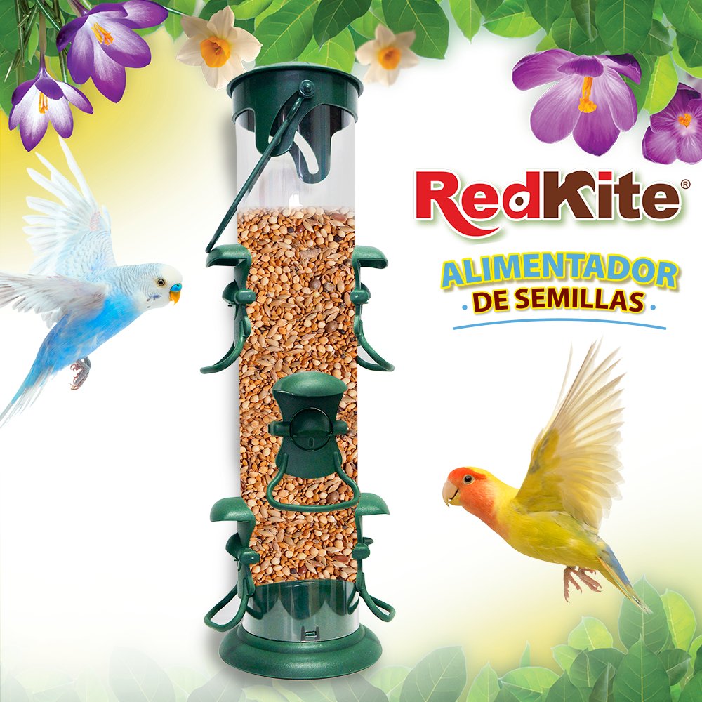 ALIMENTADOR SEMILLAS P/AVES 1.3KG