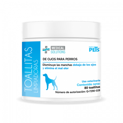TOALLITAS LIMPIADORAS P/OJOS 80PZAS