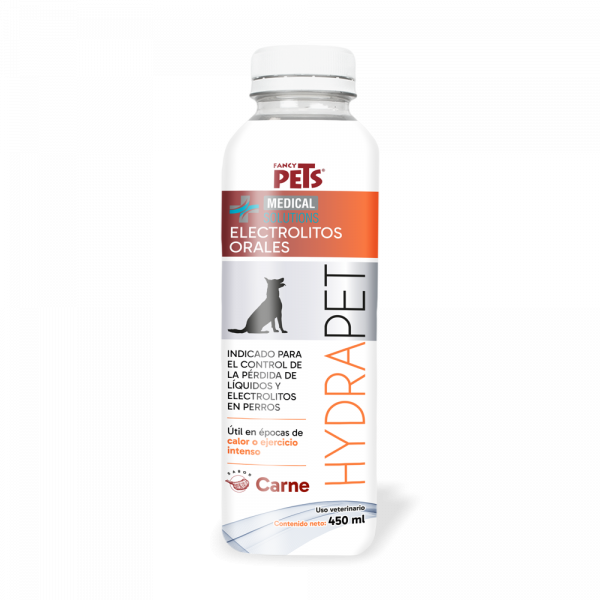 MS HYDRAPET ELECTROLITOS ORALES SABOR CARNE P/ PERRO