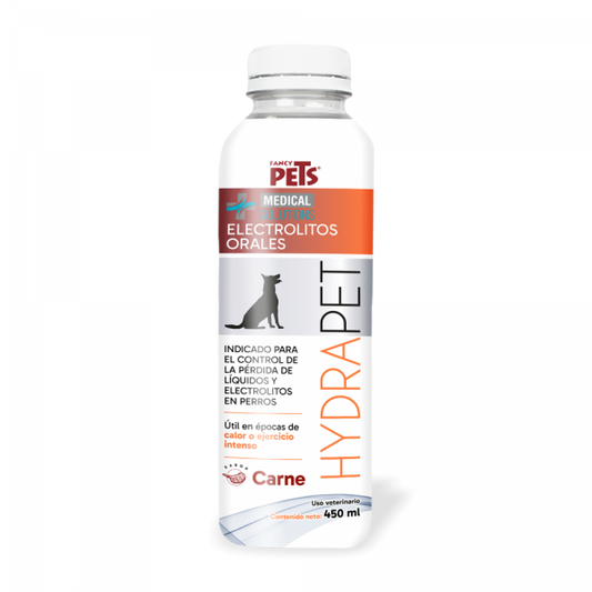 MS HYDRAPET ELECTROLITOS ORALES SABOR CARNE P/ PERRO