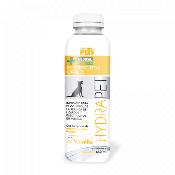 MS HYDRAPET ELECTROLITOS ORALES SABOR VAINILLA P/ PERRO