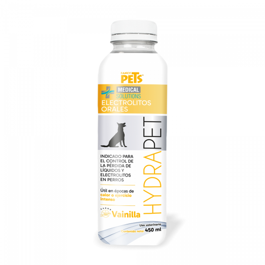 MS HYDRAPET ELECTROLITOS ORALES SABOR VAINILLA P/ PERRO