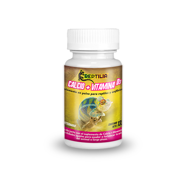 LOMAS SUPLEMENTO DE CALCIO PARA REPTIL VITAMINA D3 135GRS