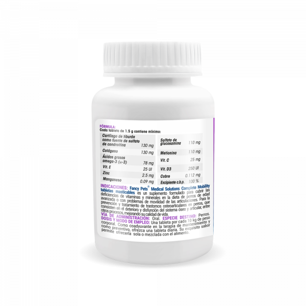 MS-TABLETAS C/CONDROITINA Y GLUCOSAMINA 60 TAB