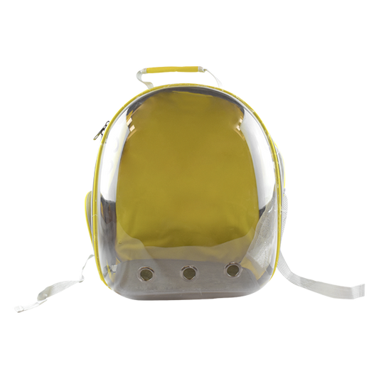 MOCHILA TRANSPARENTE P/MASCOTAS