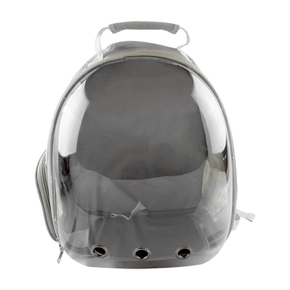 MOCHILA TRANSPARENTE P/MASCOTAS