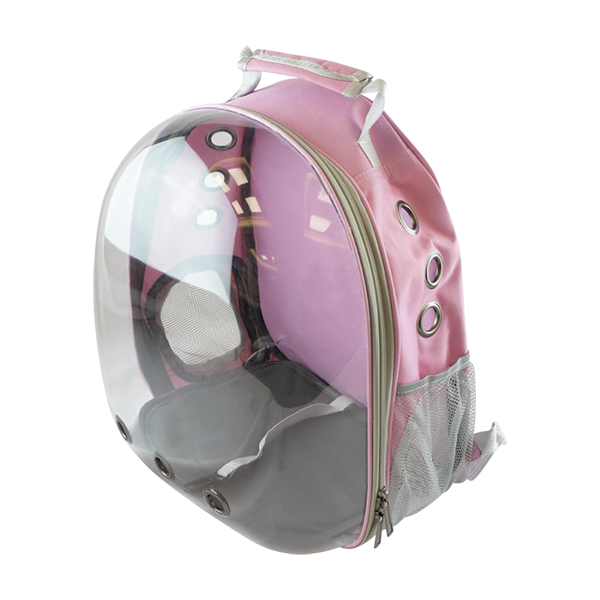 MOCHILA TRANSPARENTE P/MASCOTAS