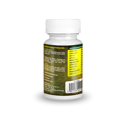 LOMAS SUPLEMENTO DE CALCIO PARA REPTIL MINERALES 135GRS