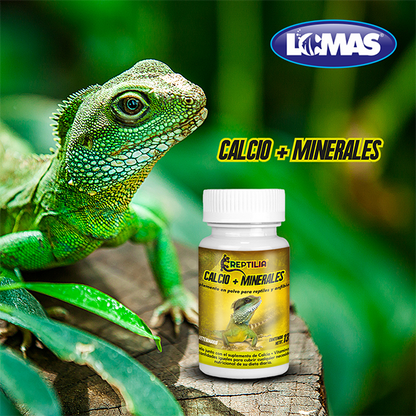 LOMAS SUPLEMENTO DE CALCIO PARA REPTIL MINERALES 135GRS