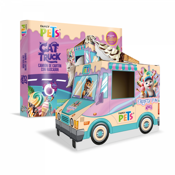 CAMION DE HELADOS CON RASCADERO