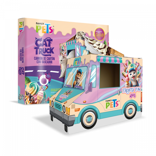 CAMION DE HELADOS CON RASCADERO