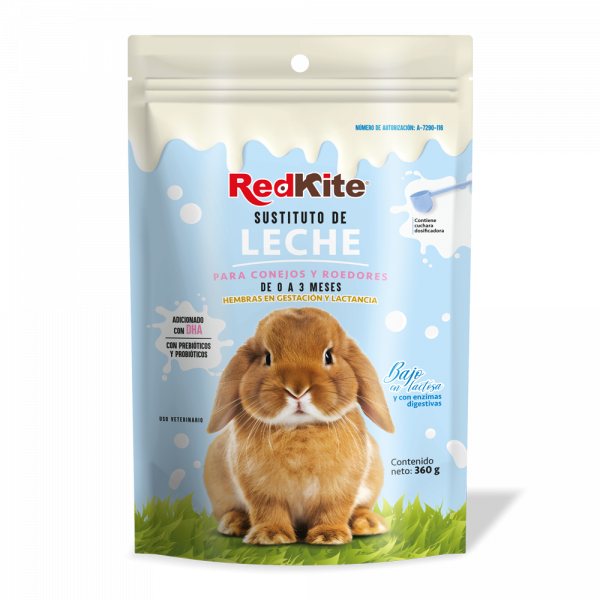 SUSTITUTO DE LECHE P/ CONEJOS Y ROEDORES 360G
