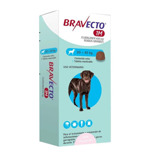 BRAVECTO 1 MES 20 - 40KG