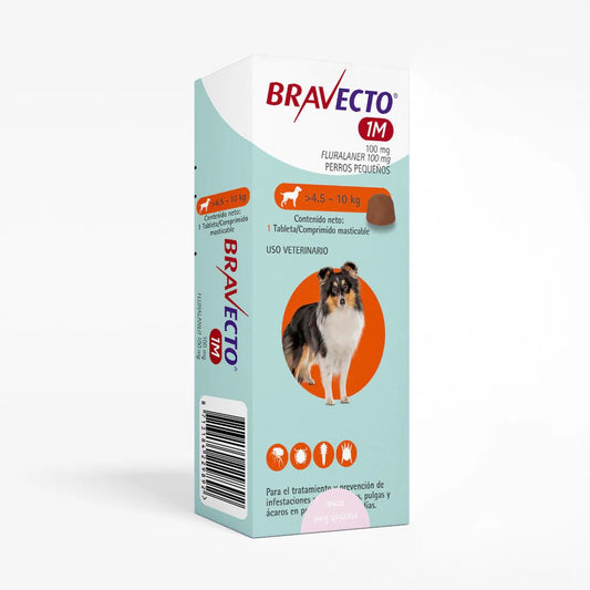 BRAVECTO 1 MES 4.5 - 10KG