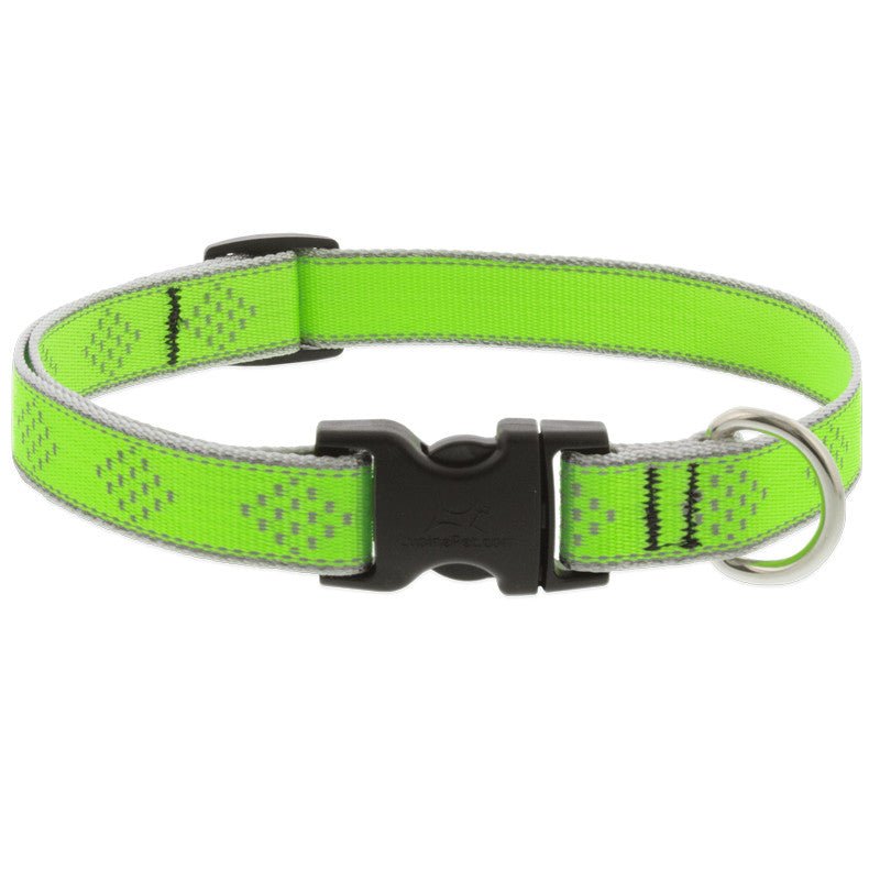 Collar LUPINE para PERRO con BROCHE - GREEN DIAMOND