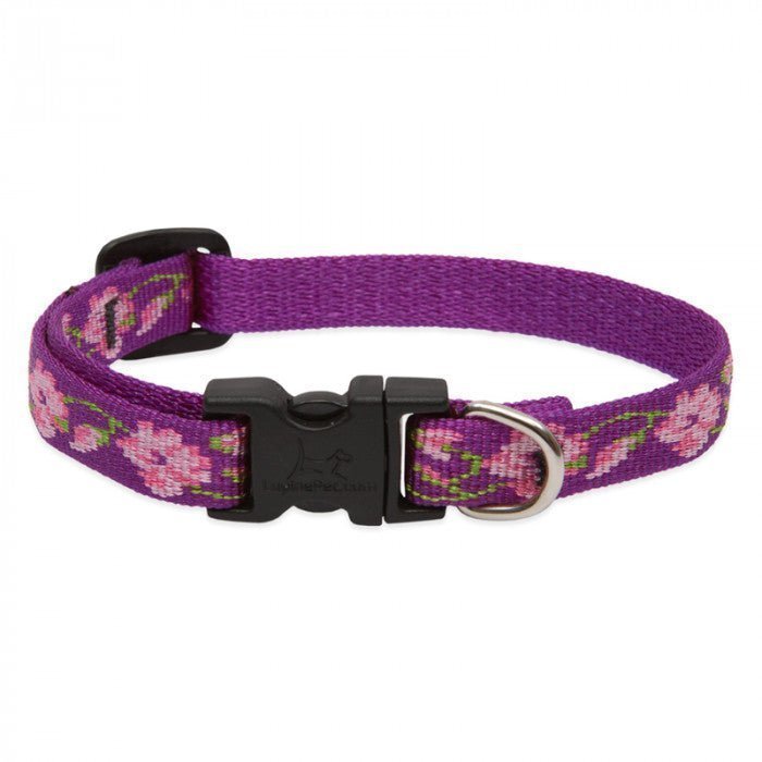COLLAR LUPINE PARA PERRO CON BROCHE - ROSE GARDEN