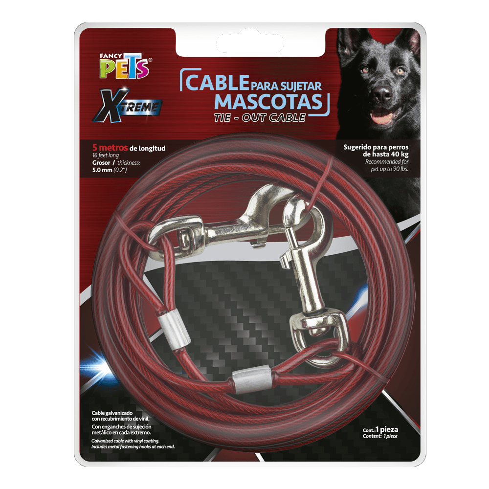 CABLE P/SUJETAR MASCOTAS