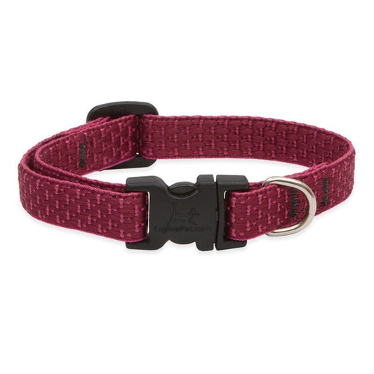COLLAR LUPINE PARA PERRO CON BROCHE - BERRY
