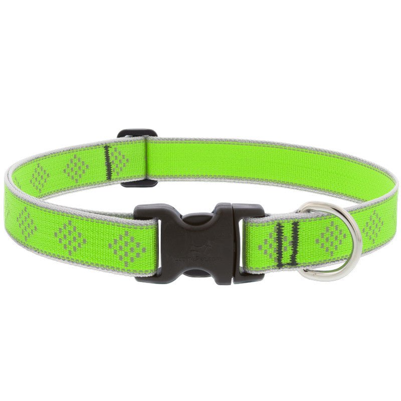 Collar LUPINE para PERRO con BROCHE - GREEN DIAMOND