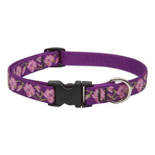 COLLAR LUPINE PARA PERRO CON BROCHE - ROSE GARDEN