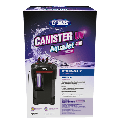 FILTRO EXTERNO CANISTER C/LUZ UV 400L