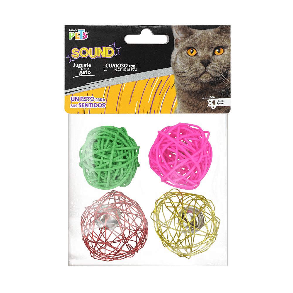 JUGUETE BOLSA SOUND 4 PIEZAS