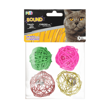 JUGUETE BOLSA SOUND 4 PIEZAS