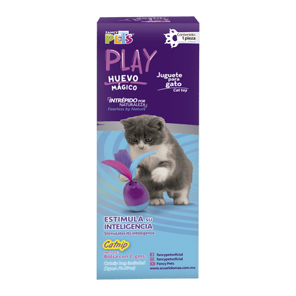 JUGUETE HUEVO MAGICO P/GATO