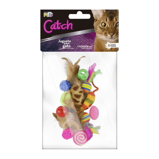 JUGUETE SET SURTIDO CATCH 12PZAS